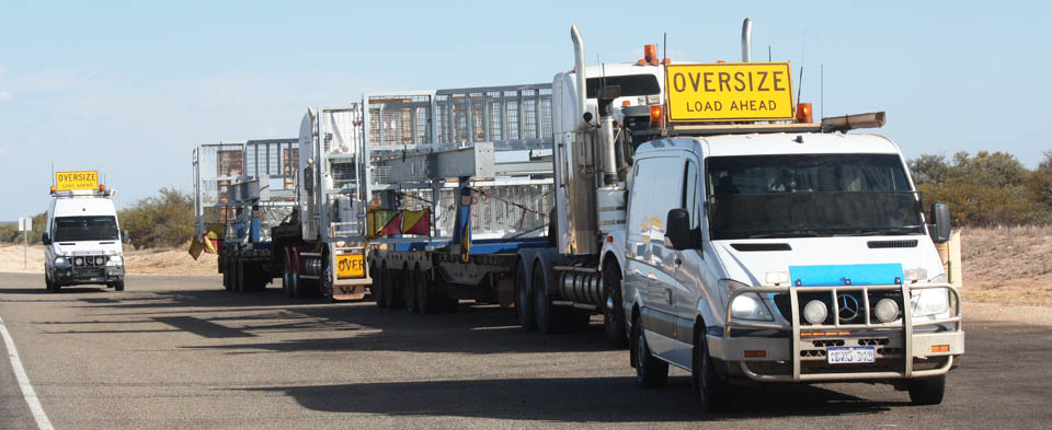 Heavy Haulage of Structural Frames