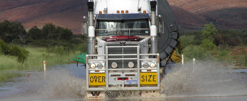 heavy haulage transport